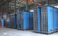 cubic block graphite heat exchanger